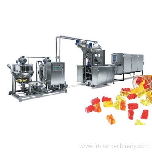 Hard Candy Soft Candy Jelly Production Line